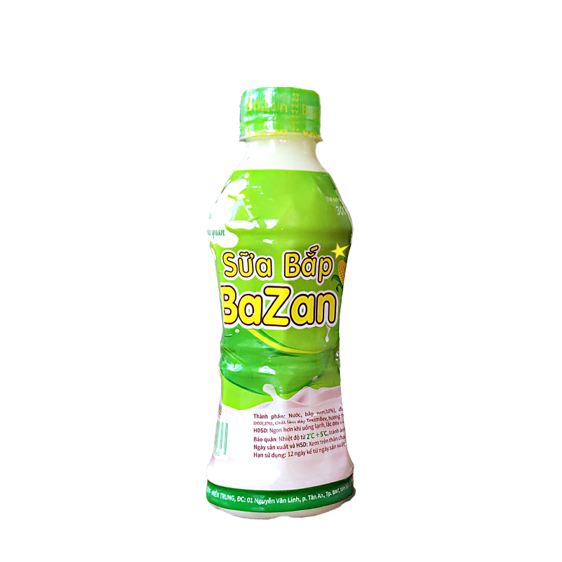 Sữa bắp Bazan - Nước Giải Khát Bia Sài Gòn - Miền Trung - Công Ty CP Bia Sài Gòn - Miền Trung